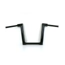 Kodlin, 2" Str8Up handlebar tall 38 cm high. Black