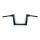Kodlin, 2" Str8Up handlebar medium 28 cm high. Black