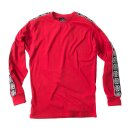 WCC Taped longsleeve red