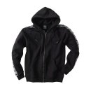 WCC Taped Zip hoodie black