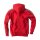 WCC Taped Zip hoodie red