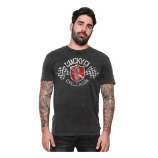 Lucky 13 Cycle Assen t-shirt black