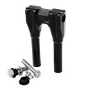 Kraus, Straight Riser set. 28mm clamp, 200mm rise. Black