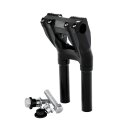 Kraus, Kickback Riser set. 25mm clamp, 250mm rise. Black