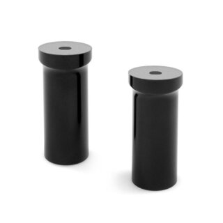 Kraus, Isolated Riser leg set. 89mm (3.5") tall. Black