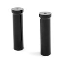 Kraus, Isolated Riser leg set. 140mm (5.5") tall. Black