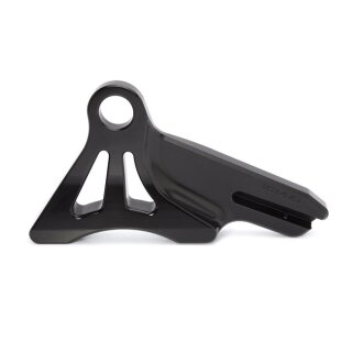 Kraus, rear radial caliper mount bracket. Black