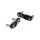 Kraus, remote reservoir saddlebag brackets. Black