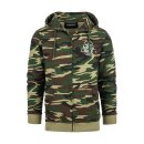 Army Surplus Allie star-Willy jeep Hoodie camo