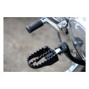 Burly, MX style footpegs