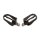 Burly, MX foot pegs. Black