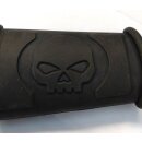REPLACEMENT SKULL RUBBER FLAT KICK PEDAL BLACK