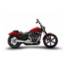 Zard 2-1 Short Cone Edelstahl Auspuffanlage für Harley Softail 18-24