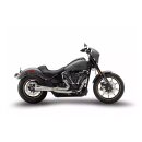 Zard 2-1 Short Cone Edelstahl Auspuffanlage für Harley Softail 18-24
