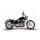 Zard 2-1 Short Cone Edelstahl Auspuffanlage für Harley Softail 18-24