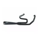 Zard 2-1 Edelstahl Euro5 Auspuffanlage schwarz für Harley M8 Touring 21-23