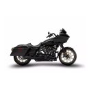Zard 2-1 Edelstahl Euro5 Auspuffanlage schwarz für Harley M8 Touring 21-23