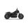 Zard, M8 Softail 2-1 Short Cone exhaust system. Black