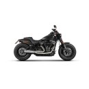 Zard, M8 Softail 2-1 Short Cone exhaust system. Plain