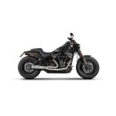 Zard, M8 Softail 2-1 Short Cone exhaust system. Plain