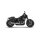 Zard, M8 Softail 2-1 Short Cone exhaust system. Plain