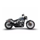 Zard Short Cone E4 Auspuffanlage schwarz für Harley Breakout Fatboy 18-20