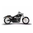Zard Short Cone E4 Auspuffanlage schwarz für Harley Breakout Fatboy 18-20