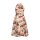 Queen Kerosin Aop Hawaiian Flowers Dress Off white