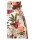 Queen Kerosin Aop Hawaiian Flowers Dress Off white