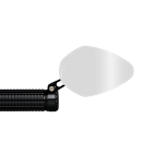 Motogadget mo.view Pace Flip Lenkerenden Spiegel schwarz