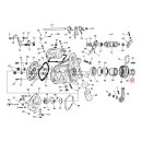 Colony transmission sprocket nut. Steel