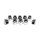 Colony, cap nuts M10 (1.25) chrome plated
