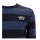 Roeg Ricky Jersey Pullover gestreift Baumwolle Navy Schwarz