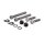 DK Custom Products, M8 passenger footpeg mount kit