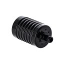 DK Custom Products 4 stage billet catch can. Black