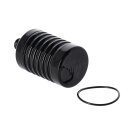 DK Custom Products 4 stage billet catch can. Black