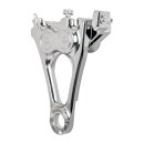 PM, 4-piston one-piece caliper/bracket, rear. Chrome