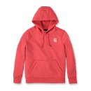 Carhartt Logo Sleeve women hoodie bittersweet S