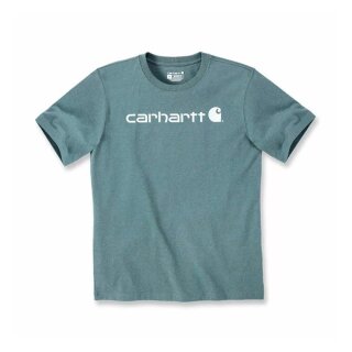 Carhartt Core Logo t-shirt sea pine heather
