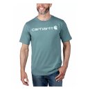Carhartt Core Logo t-shirt sea pine heather