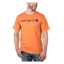 Carhartt Core Logo t-shirt marmalade heather