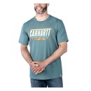 Carhartt Heavyweight t-shirt sea pine heather