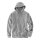 Carhartt Sleeve Logo hooded sweatshirt heather grey/black