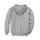 Carhartt Sleeve Logo hooded sweatshirt heather grey/black