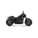 Zard, M8 Softail 2-1 Short Cone exhaust system. Black