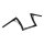 Kodlin, 1-1/4" Flow Bar. Medium, without brace. Black