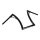 Kodlin, Flow-bar super fat handlebar extra tall. Black