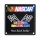 Army Surplus Nascar life time Metal plate with magnet