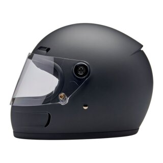 Biltwell Gringo SV Motorrad Helm schwarz matt ECE R22.06