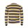Longsleeve Shirt Baumwolle Behind Bars 13 1/2 gelb blau gestreift M